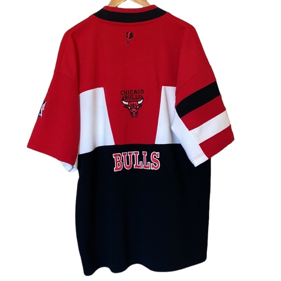 Pro Player Other - Vintage Pro Player Chicago Bulls 90s Warm Up Button Down Shirt Jersey XL